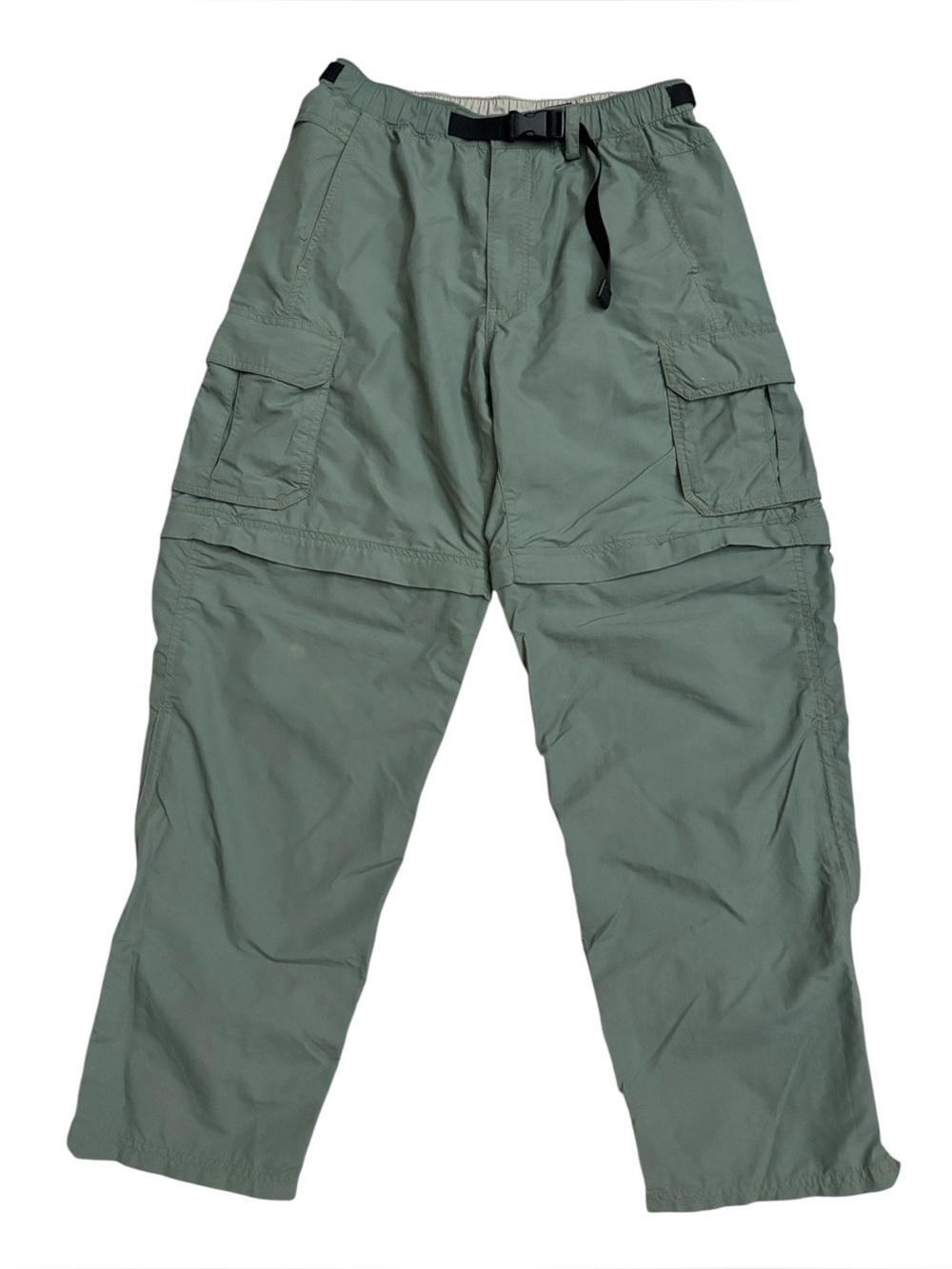 REI Sahara Convertible Cargo UPF50 Hiking Gorpcore Pants Olive Green Size Small
